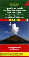 Isole Eolie o Lipari 1:20.000. Carta stradale e turistica. Ediz. multilingue