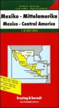 Messico, America Centrale 1:4.000.000