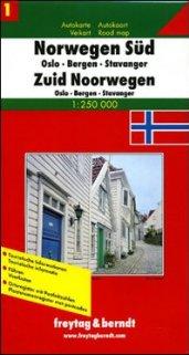 Norvegia del sud 1:250.000