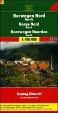 Norvegia nord 1:400.000