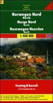 Norvegia nord 1:400.000