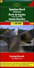 Spagna del nord. Carta stradale 1:500.000