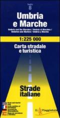 Umbria e Marche 1:225.000