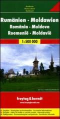 Romania-Moldavia 1:500.000