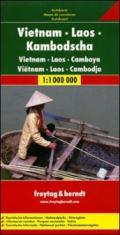 Vietnam, Laos, Cambodia 1:1.000.000
