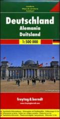 Germania 1:500.000. Carta stradale. Ediz. multilingue