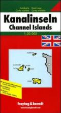 Isole del Canale 1:30.000. Carta stradale. Ediz. multilingue