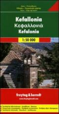 Cefalonia 1:50.000. Carta stradale e turistica. Ediz. multilingue