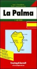 La Palma 1:40.000. Carta stradale e turistica. Ediz. multilingue