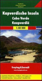 Capo Verde 1:80.000. Carta stradale. Ediz. multilingue