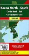 Korea North South 1:800.000