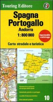 Spagna. Portogallo. Andorra 1:800.000