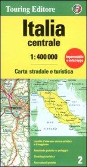 Italia centrale 1:400.000. Carta stradale e turistica