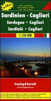Sardegna, Cagliari 1:150.000. Carta stradale e turistica. Ediz. multilingue