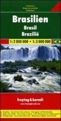 Brasile 1:2.000.000 - 1:3.000.000. Carta stradale. Ediz. multilingue