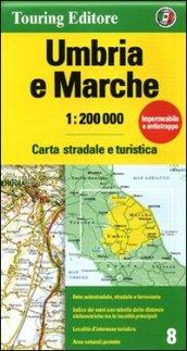 Umbria, Marche 1:200.000