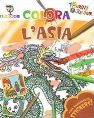 Colora l'Asia. Con stickers