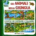 Gli animali della giungla. Libro puzzle. Ediz. illustrata
