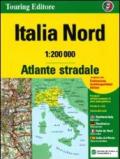 ATLANTE STRADALE D'ITALIA 1:200M NORD