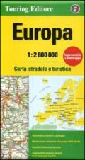 Europa 1:2.800.000. Carta stradale e turistica