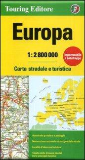 Europa 1:2.800.000. Carta stradale e turistica