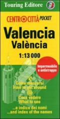 Valencia-València. 1:13.000. Ediz. italiana e inglese