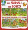 Gli animali del bosco. Libro puzzle