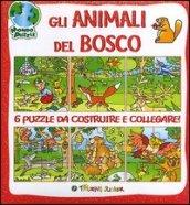 Gli animali del bosco. Libro puzzle