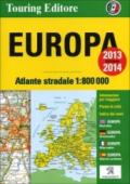 Europa. Atlante stradale 1:800.000