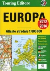 Europa. Atlante stradale 1:800.000