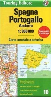 Spagna, Portogallo, Andorra 1:800.000. Ediz. multilingue