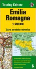 Emilia Romagna 1:200.000. Carta stradale e turistica. Ediz. multilingue