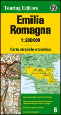 Emilia Romagna 1:200.000. Carta stradale e turistica. Ediz. multilingue