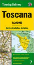 Toscana 1:200.000. Ediz. multilingue