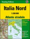 Atlante stradale Italia Nord 1:200.000. Ediz. multilingue