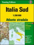 Atlante stradale Italia Sud 1:200.000. Ediz. multilingue