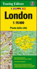 London 1:15.000. Pianta della città. Ediz. multilingue