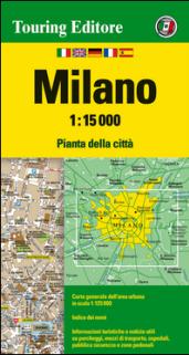 Milano 1:15.000. Ediz. multilingue