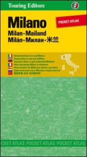 Milano. Pocket atlas. Ediz. multilingue