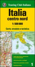 Italia centro nord 1:500.000. Carta stradale e turistica