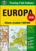 Atlante stradale d'Europa 1:800.000. Ediz. multilingue