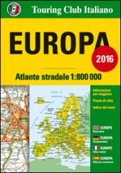 Atlante stradale d'Europa 1:800.000. Ediz. multilingue