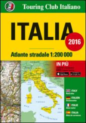 Atlante stradale Italia 1:200.000. Ediz. italiana, inglese, francese, tedesca e spagnola