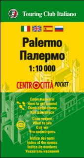 Palermo 1:10.000. Ediz. multilingue