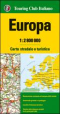 Europa 1:2.800.000. Carta stradale e turistica