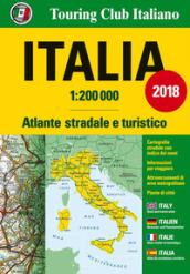 Atlante stradale Italia 1:200.000. Ediz. multilingue