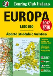 Europa. Atlante stradale e turistico 1:800.000