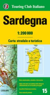 Sardegna 1:200.000. Carta stradale e turistica