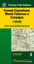 Foreste Casentinesi, Monte Falterone e Campigna 1:50.000. Carta escursionistica del parco. Con Libro: Foreste Casentinesi, Monte Falterone e Campigna. Guida del parco