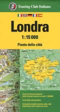 Londra 1:15.000. Pianta della città